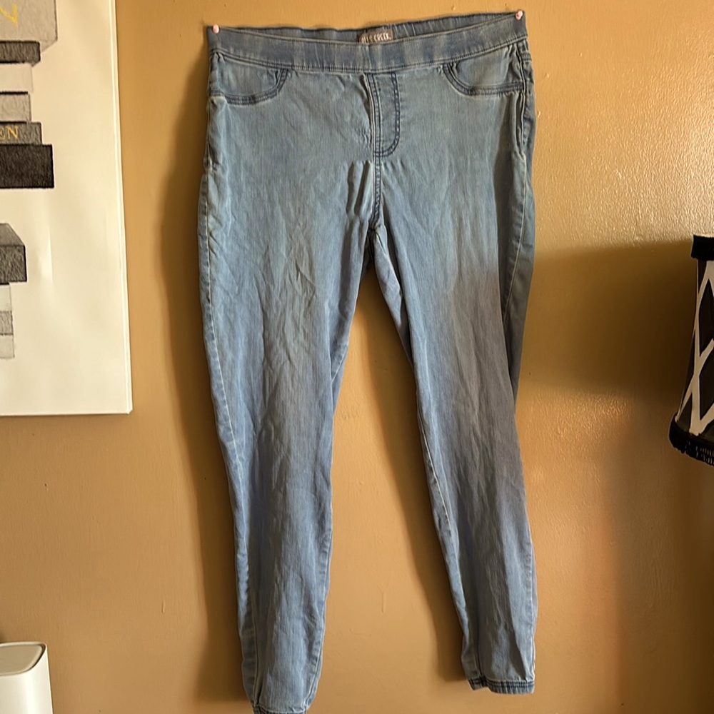 Plus Size Jean Jeggings